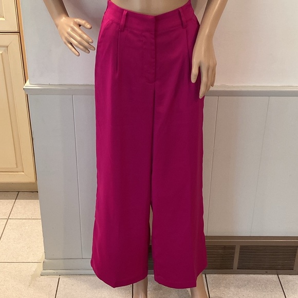 House of Harlow 1960 Pink Wide Leg Jumpsuits and Pants - Picture 3 of 7